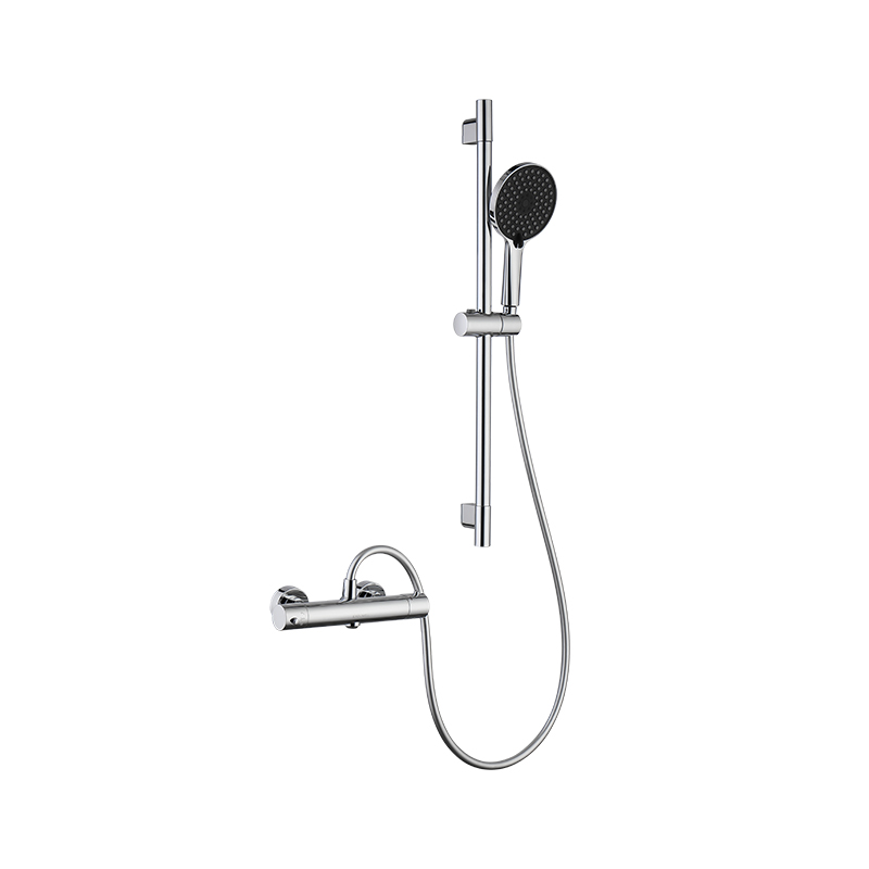 Memory Alloy Thermostatic Shower Head With Two Functions YYW1002 Chrome