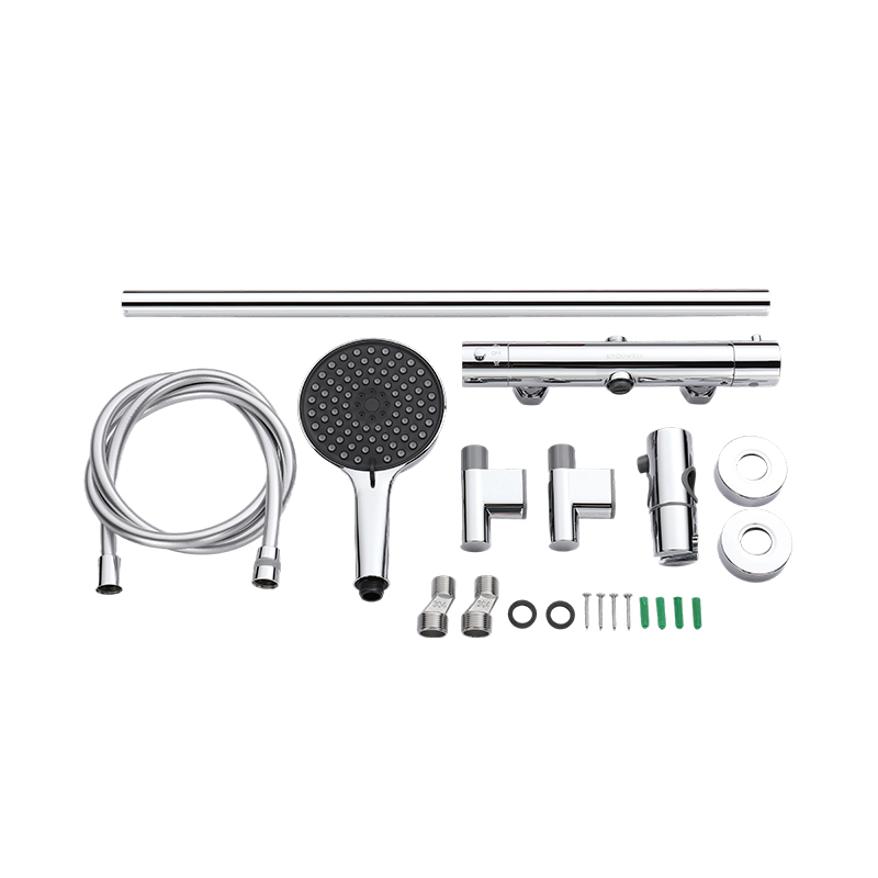 Memory Alloy Thermostatic Shower Head With Two Functions YYW1002 Chrome
