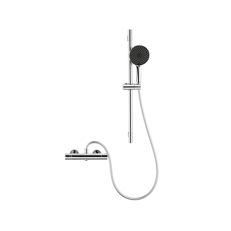 How do thermostatic alloy shower heads redefine the water experience in kitchens and bathrooms with precise temperature control and durable design?